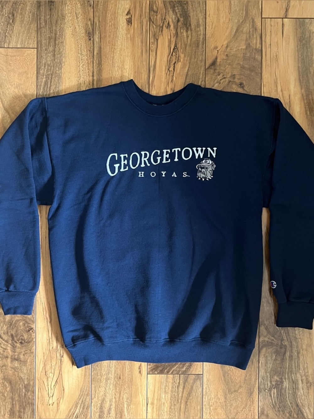 Champion Georgetown University Hoyas Embroidered Sweatshirt